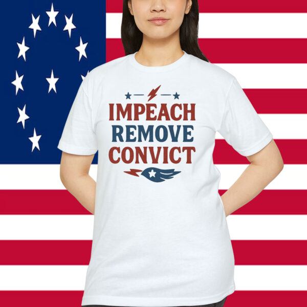 Vintage Impeach Remove Convict Shirt