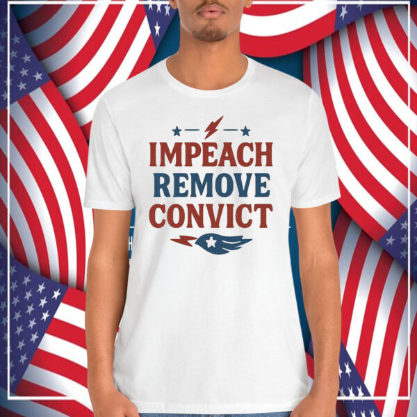 Vintage Impeach Remove Convict Unisex Shirt