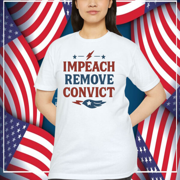 Vintage Impeach Remove Convict Unisex Shirt