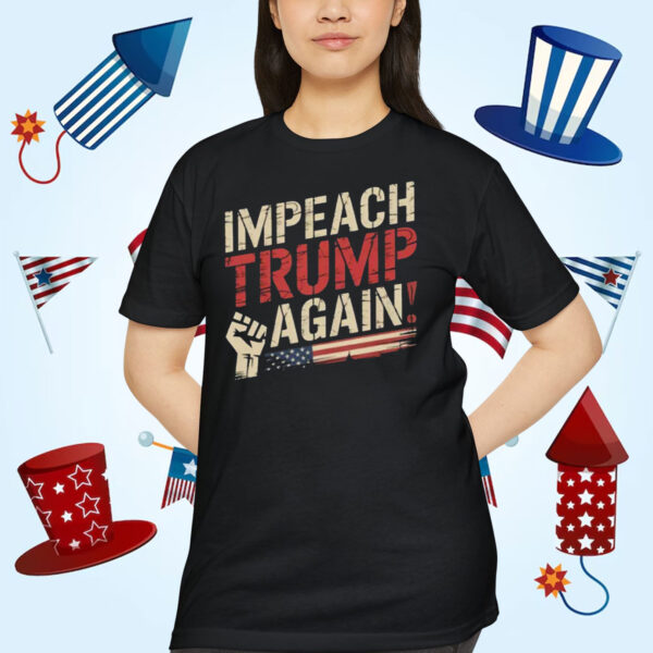 Vintage Impeach Trump Again! Shirt