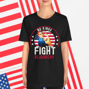 Vintage No Kings Fight Oligarchy Shirt