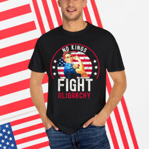Vintage No Kings Fight Oligarchy Shirt