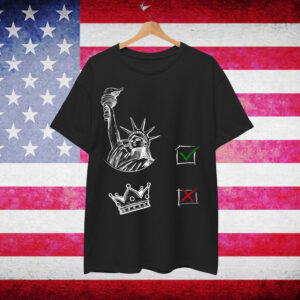 Vintage No Kings Since 1776 USA 4th Of July Shirt