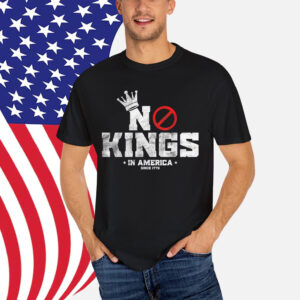 Vintage Patriotic No Kings In America Since 1776 Shirt