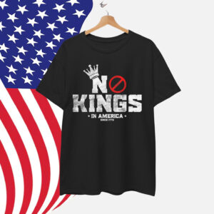 Vintage Patriotic No Kings In America Since 1776 Shirt