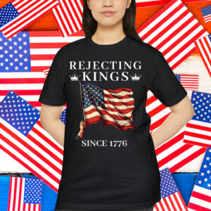 Vintage Rejecting Kings Since 1776 American T-Shirt