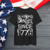Vintage Rejecting Kings Since 1776 No Kings In America Shirt