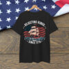 Vintage Rejecting Kings 1776 Patriotic USA Sailboat Shirt