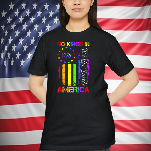 We The People No Kings in America 1776 Shirt