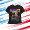 Womens Hands Off Protest Social Security And Medicare Shirt