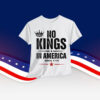 Womens No Kings In America Since 1776 Shirt