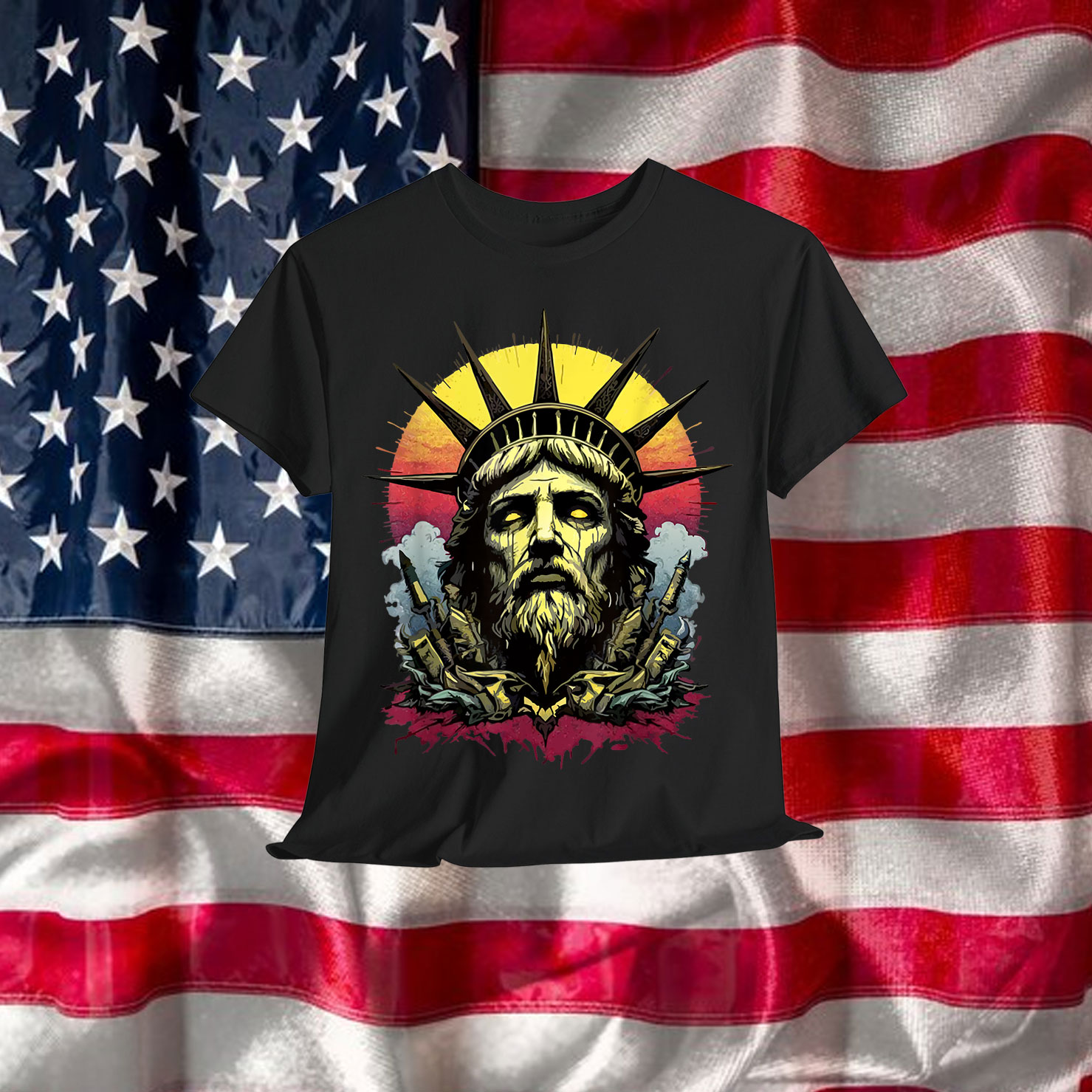 July Vibes Rejecting Kings United States Liberty Men Shirt