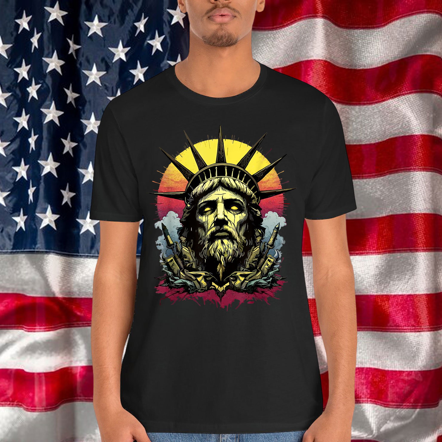 July Vibes Rejecting Kings United States Liberty Men Shirt