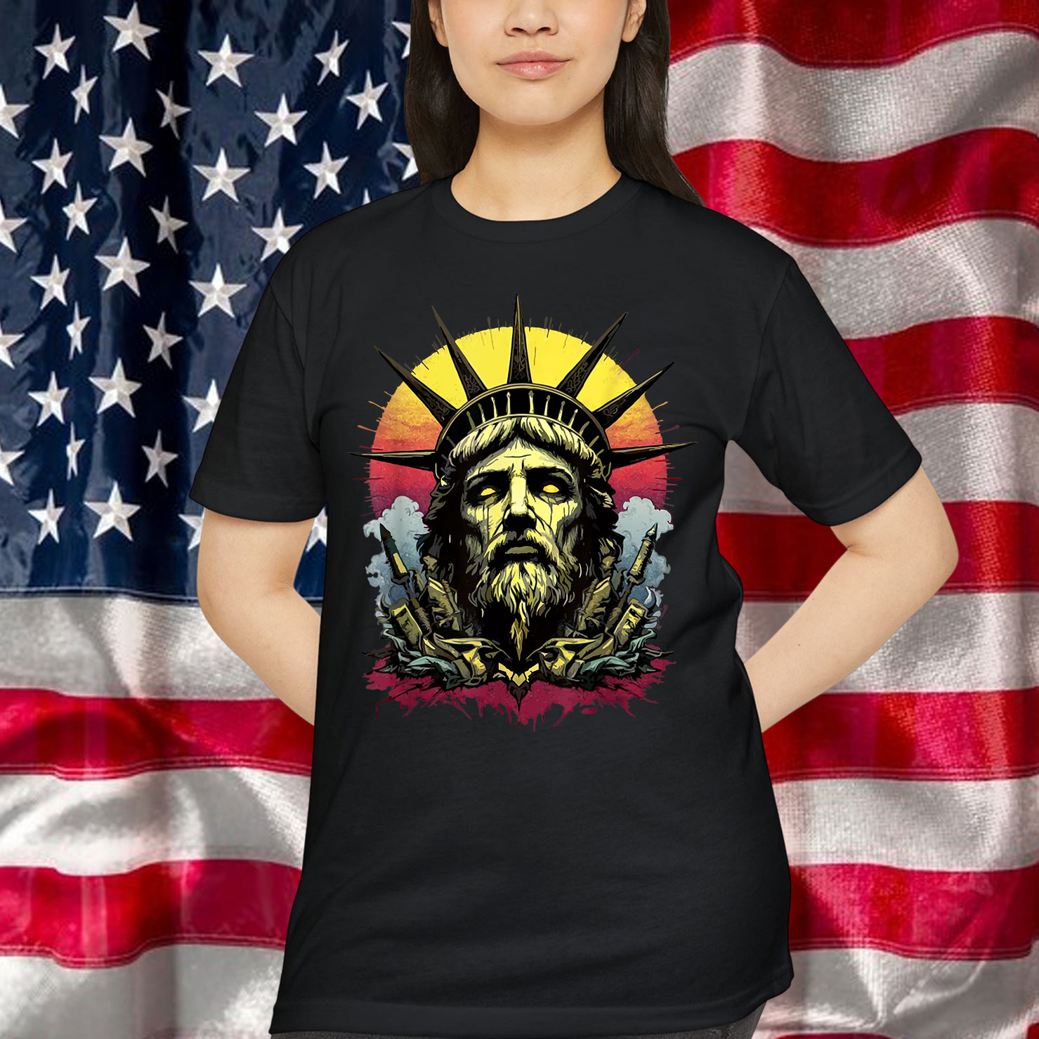 July Vibes Rejecting Kings United States Liberty Men Shirt