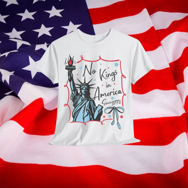 No Kings In America Protest 1776 T-Shirt