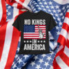 No Kings In America Protest Democracy Angry T-Shirt