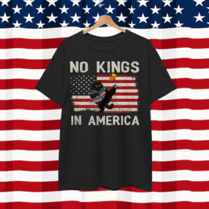 No Kings In Democracy America Shirt